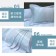 【FITNESS】100%純天絲頂級60S七件式床罩組-海岸(雙人/加大/特大)