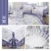 【FITNESS】精梳棉雙人七件式床罩組-范妮絲(灰紫/粉桔兩色)